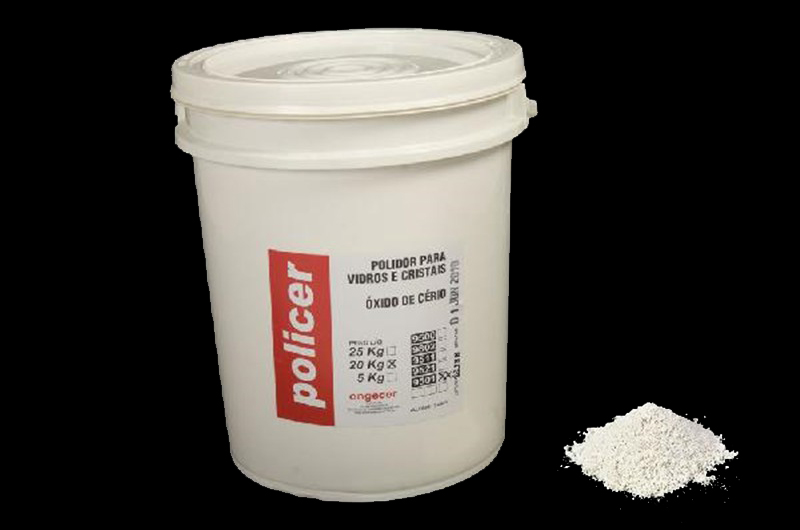 Policer – Óxido de Cério e Silicatos