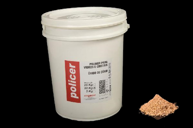 Policer – Óxido de Cério e Silicatos